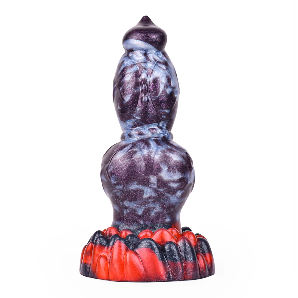 FAAK Fantasy Dog large Knot Dildo With Sucker Silicone Animal Penis Anal Plug Sex Toys For Women Men Female Masturbator Big Dong
