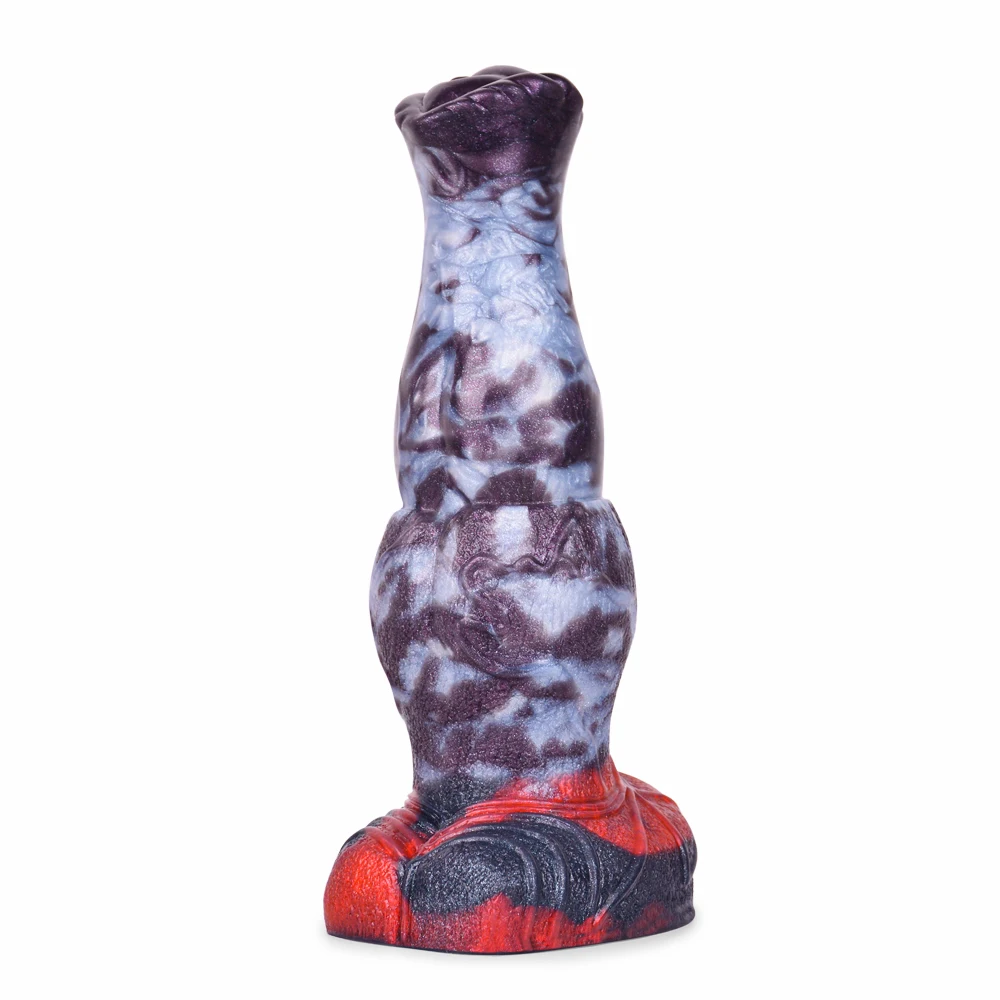 FAAK Fantasy Dog large Knot Dildo With Sucker Silicone Animal Penis Anal Plug Sex Toys For Women Men Female Masturbator Big Dong