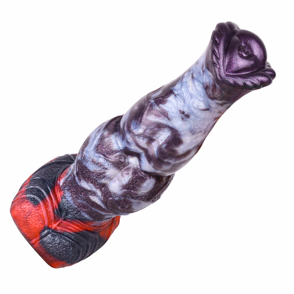 FAAK Fantasy Dog large Knot Dildo With Sucker Silicone Animal Penis Anal Plug Sex Toys For Women Men Female Masturbator Big Dong