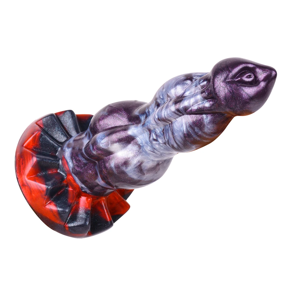 FAAK Fantasy Dog large Knot Dildo With Sucker Silicone Animal Penis Anal Plug Sex Toys For Women Men Female Masturbator Big Dong