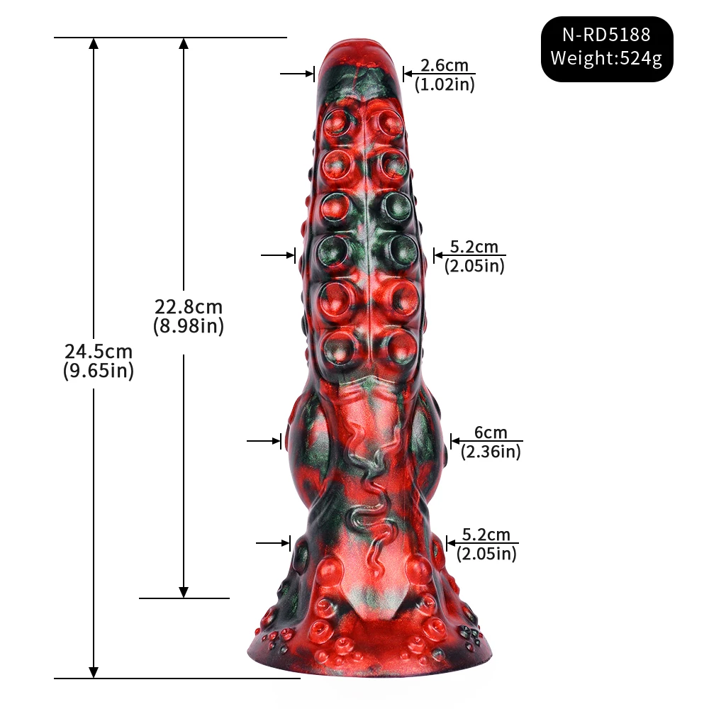 FAAK Silicone Fantasy octopus Legs Design Dildos With Sucker Colorful Penis Sex Toys For Women Clit Stimulate Long Anal Plug FAAK Silicone Fantasy octopus Legs Design Dildos With Sucker Colorful Penis Sex Toys For Women Clit Stimulate Long Anal Plug
