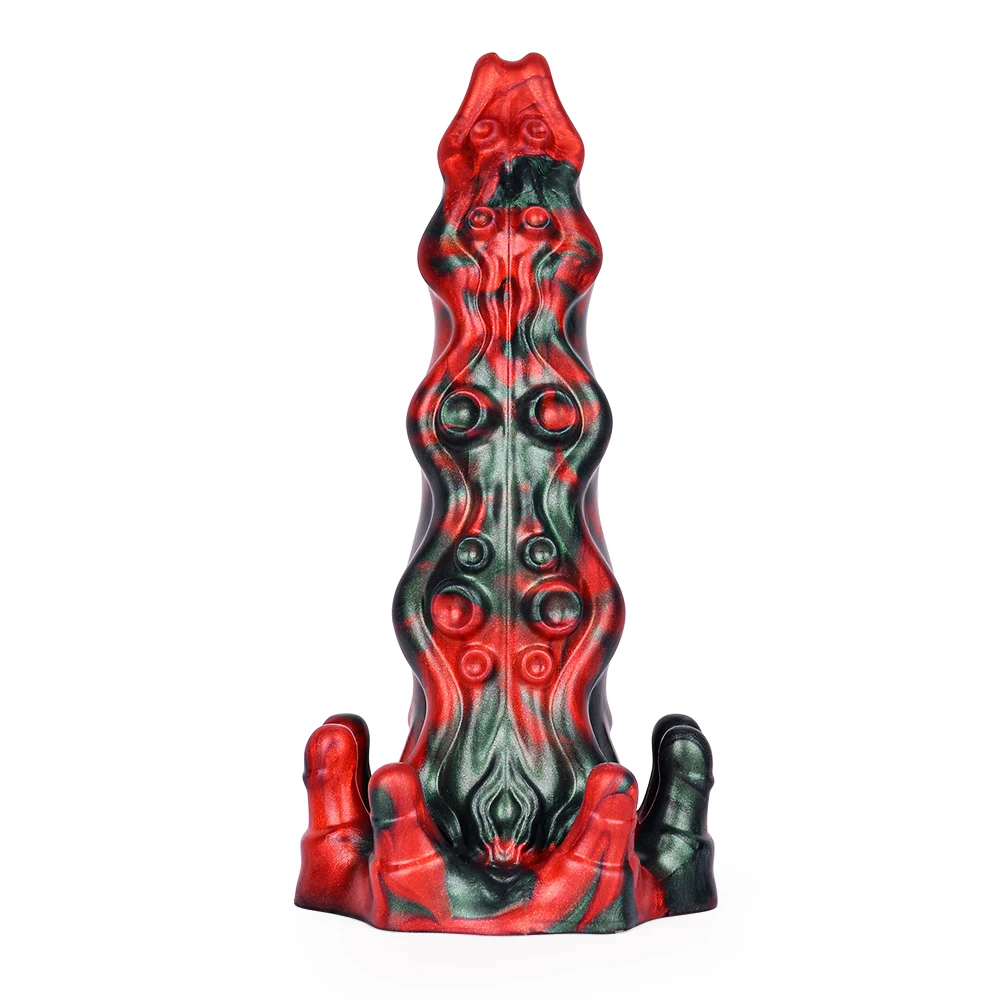 FAAK Silicone Fantasy octopus Legs Design Dildos With Sucker Colorful Penis Sex Toys For Women Clit Stimulate Long Anal Plug FAAK Silicone Fantasy octopus Legs Design Dildos With Sucker Colorful Penis Sex Toys For Women Clit Stimulate Long Anal Plug