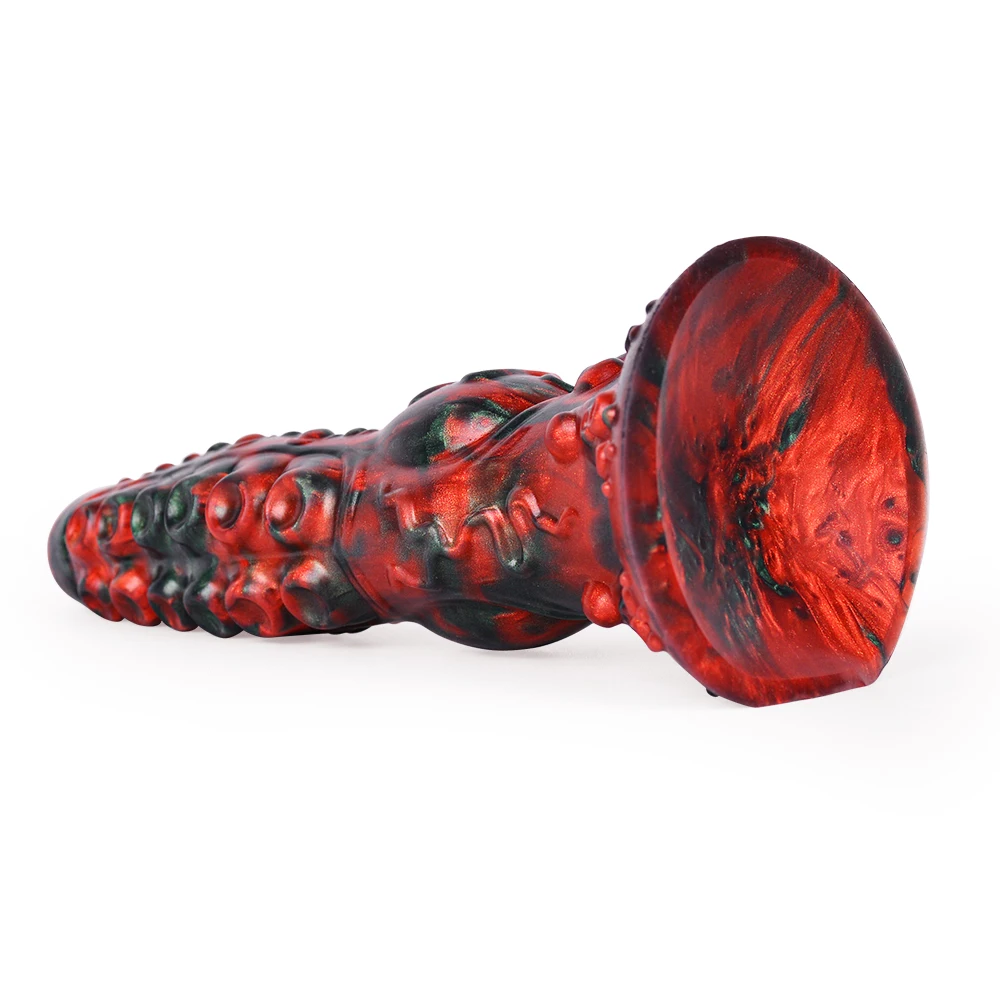 FAAK Silicone Fantasy octopus Legs Design Dildos With Sucker Colorful Penis Sex Toys For Women Clit Stimulate Long Anal Plug FAAK Silicone Fantasy octopus Legs Design Dildos With Sucker Colorful Penis Sex Toys For Women Clit Stimulate Long Anal Plug