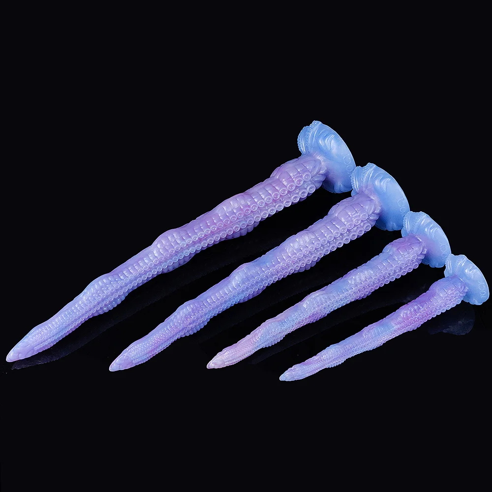 YOCY Super Long Octopus Dildo 25.59 inch Fantasy Dildo With Suction Cup Silicone Tentacle Anal Sex Toy For Women Men