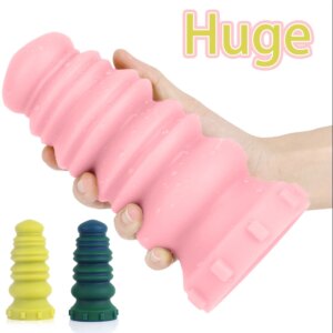 Huge Anal Plug Macaron Shape Dildo Fisting Game Fantasy Buttplug Sex Toys for Men Women Gay Sex Shop Anus Dilator G-spot Massage