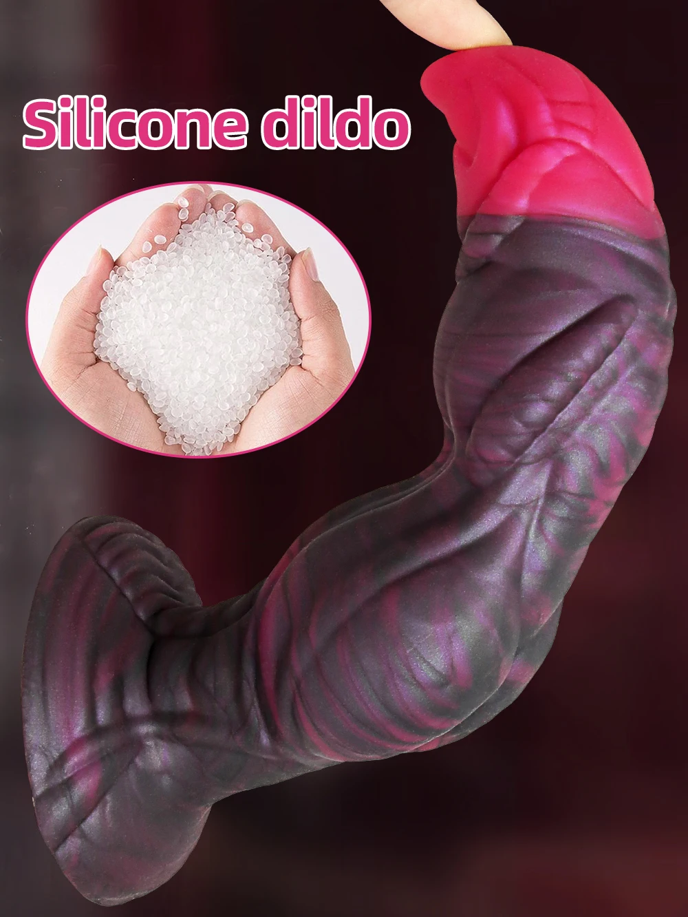 Silicone Animal Penis Anal Plug Fantasy Dog Knot Dildo With Sucker Sex Toys For Women/Men Female Masturbator XL Dildos for Women