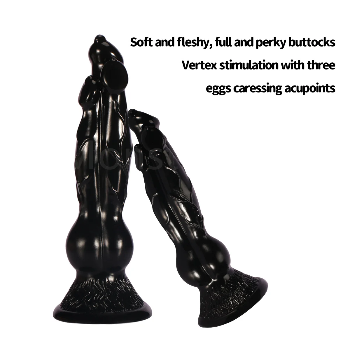 Colorful Dog Knot Dildo Realistic Fantasy Monster Creature Animal Dildo Wolf Penis Anal Plug Sex Toy For  Couples Play Game
