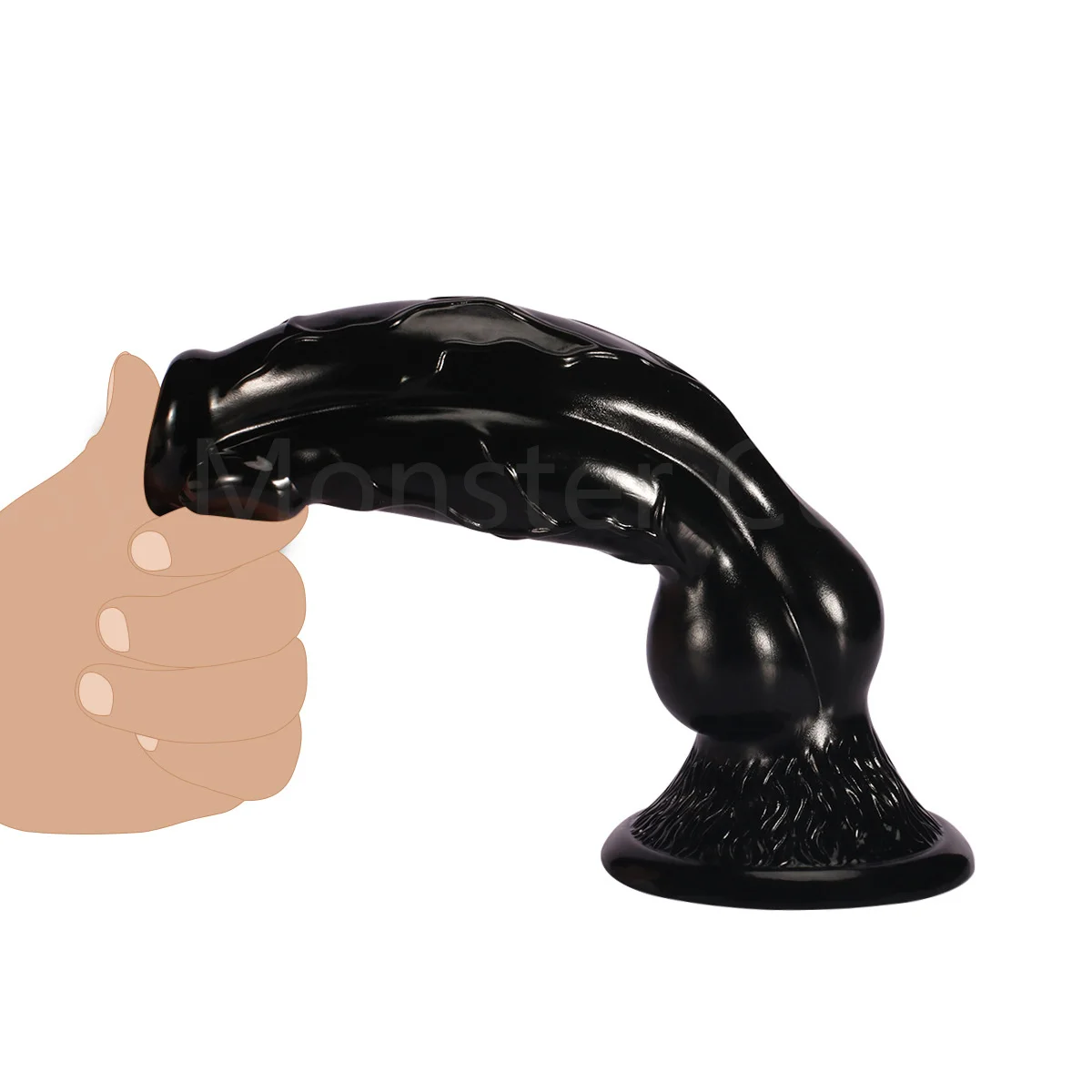 Colorful Dog Knot Dildo Realistic Fantasy Monster Creature Animal Dildo Wolf Penis Anal Plug Sex Toy For  Couples Play Game