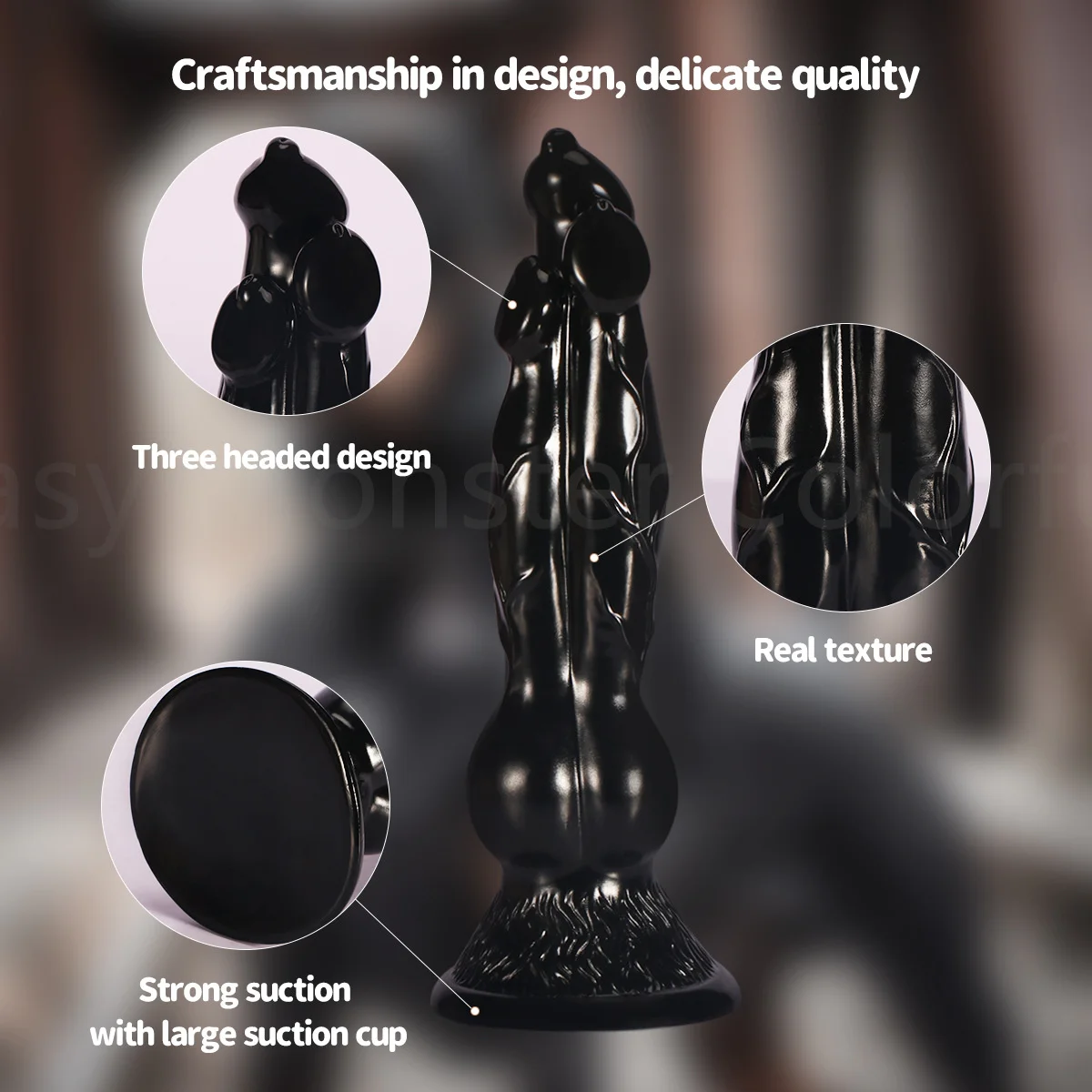 Colorful Dog Knot Dildo Realistic Fantasy Monster Creature Animal Dildo Wolf Penis Anal Plug Sex Toy For  Couples Play Game