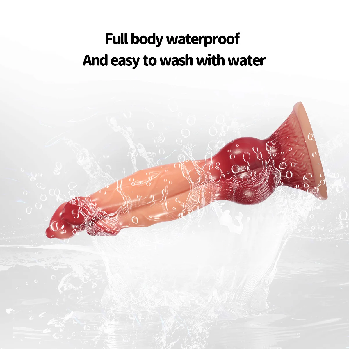 Colorful Dog Knot Dildo Realistic Fantasy Monster Creature Animal Dildo Wolf Penis Anal Plug Sex Toy For  Couples Play Game