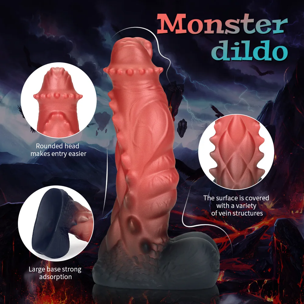 Huge Monster Fantasy Alien Realistic Dildo Long Huge Crazy Dildo Textured Dildo Soft Silicone Anal Sex Toy For Women Men Couple Huge Monster Fantasy Alien Realistic Dildo Long Huge Crazy Dildo Textured Dildo Soft Silicone Anal Sex Toy For Women Men Couple