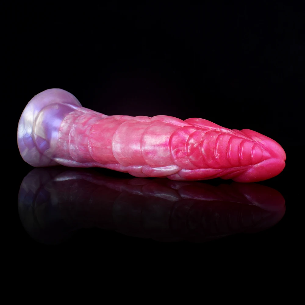 NYOTA Squirting Anal Dildo Silicone Dick Curved Scales Monster Penis Vagina Anus Massage Fantasy Masturbator Sexy Toys For Women