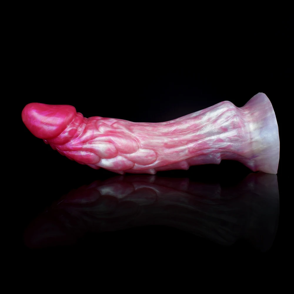 NYOTA Squirting Anal Dildo Silicone Dick Curved Scales Monster Penis Vagina Anus Massage Fantasy Masturbator Sexy Toys For Women