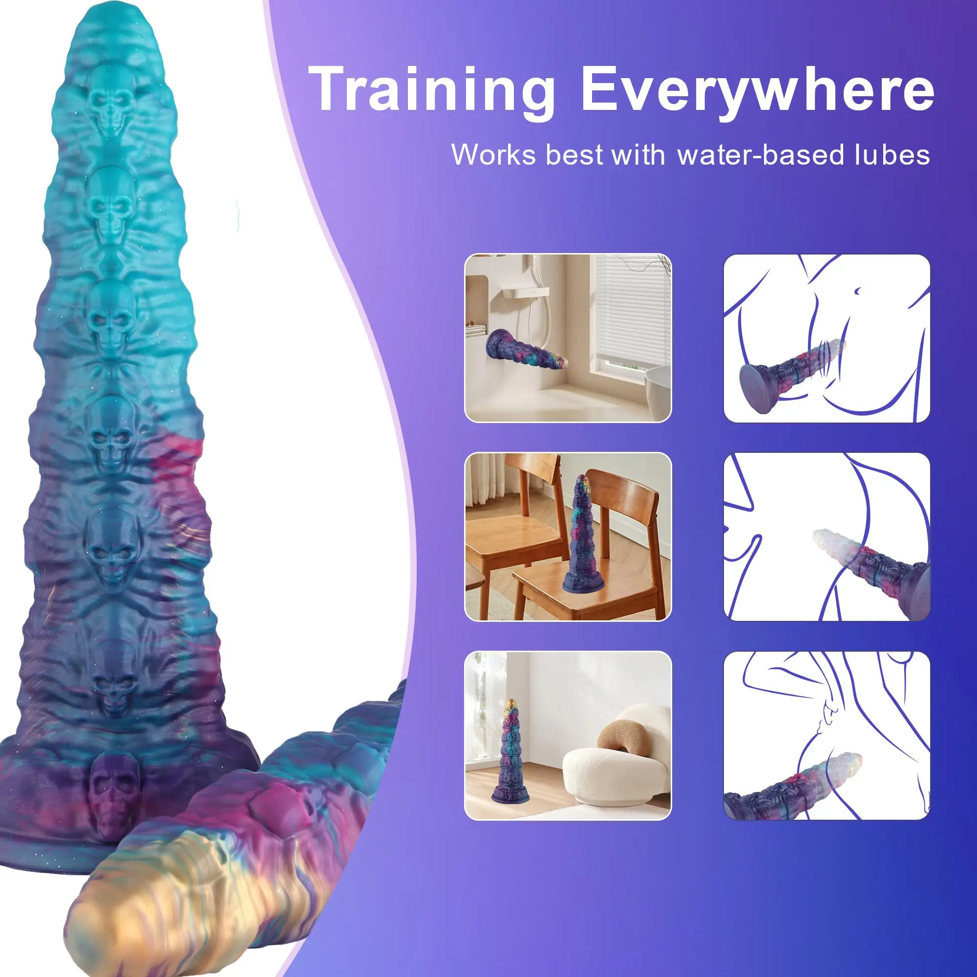 Huge Realistic Dildo Tentacle Thick Monster Dildo Knot Dildo Fantasy Dildo Dragon Dildo Anal Play Adult Toys For Hardcore Player