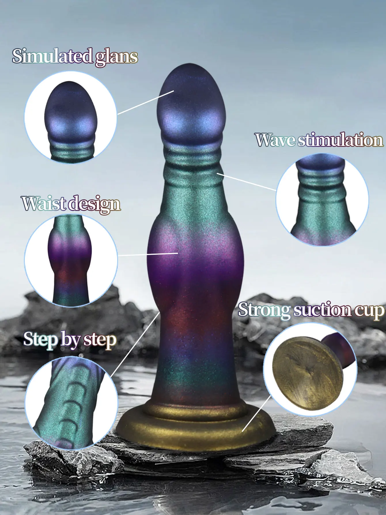New Magic Dragon Dildo For Women Masturbator Huge Buttplug Monster Dildo Animal Phallus Alien Fantasy Anal Dildo Anal Sex Toys