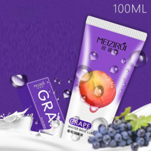Delicious And Lickable Grape Flavored Lubricant, Water-soluble Lubrication Easy To Clean Gay Anus Female Vaginal Orgasm Unisex