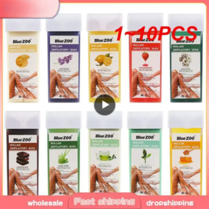 1~10PCS Ml Depilatory Wax Cartridge Roller Hair Removal Wax 12 Flavor Gentle Non-irritating Hot Depilatory Cream For Women Men