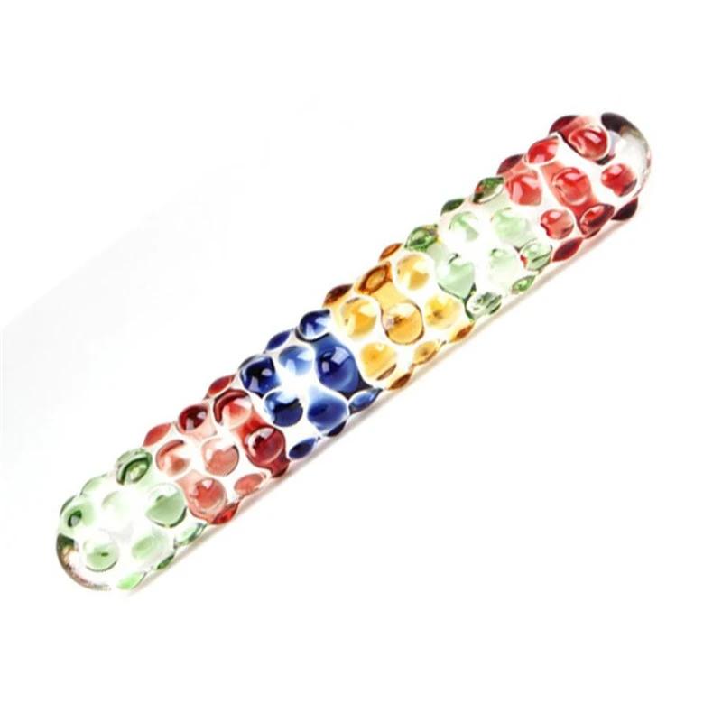 Crystal Glass Dildo Anal Beads Butt Plug Women Masturbator Personal Massager G-Spot Stimulation Adult Sex Toys For Women ST222 Crystal Glass Dildo Anal Beads Butt Plug Women Masturbator Personal Massager G-Spot Stimulation Adult Sex Toys For Women ST222