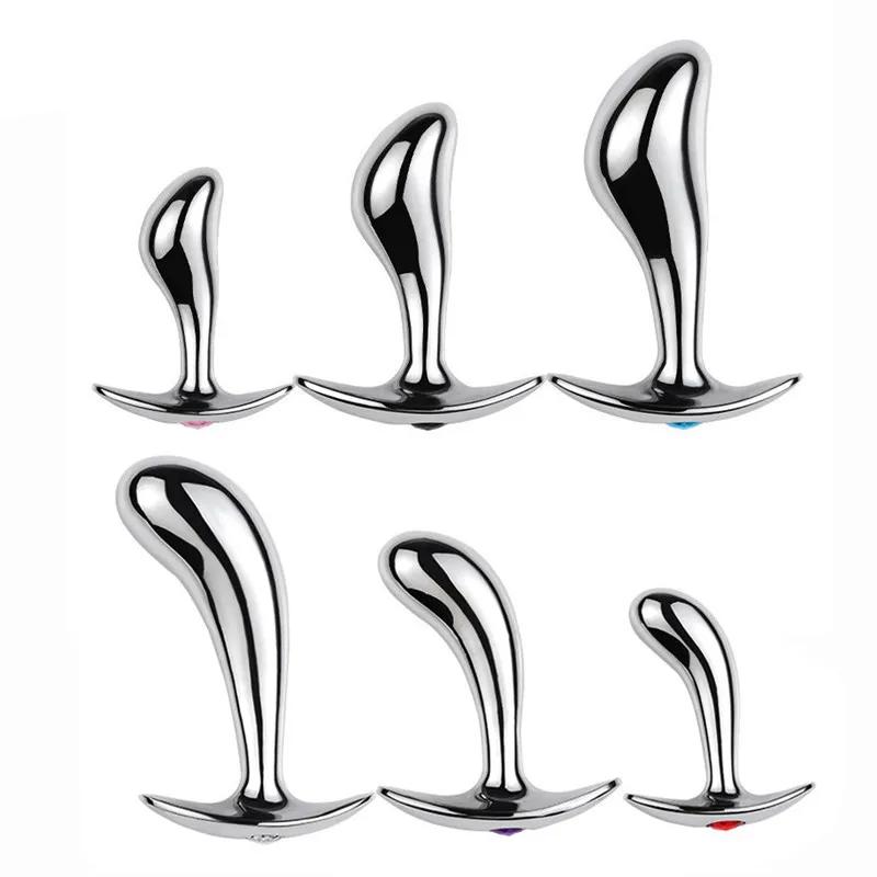 Mertal Anal Plug P Spot Stimulator Prostate Massager Butt Plug Wearable Sex Toys for Men and Women Dropshiping Mertal Anal Plug P Spot Stimulator Prostate Massager Butt Plug Wearable Sex Toys for Men and Women Dropshiping