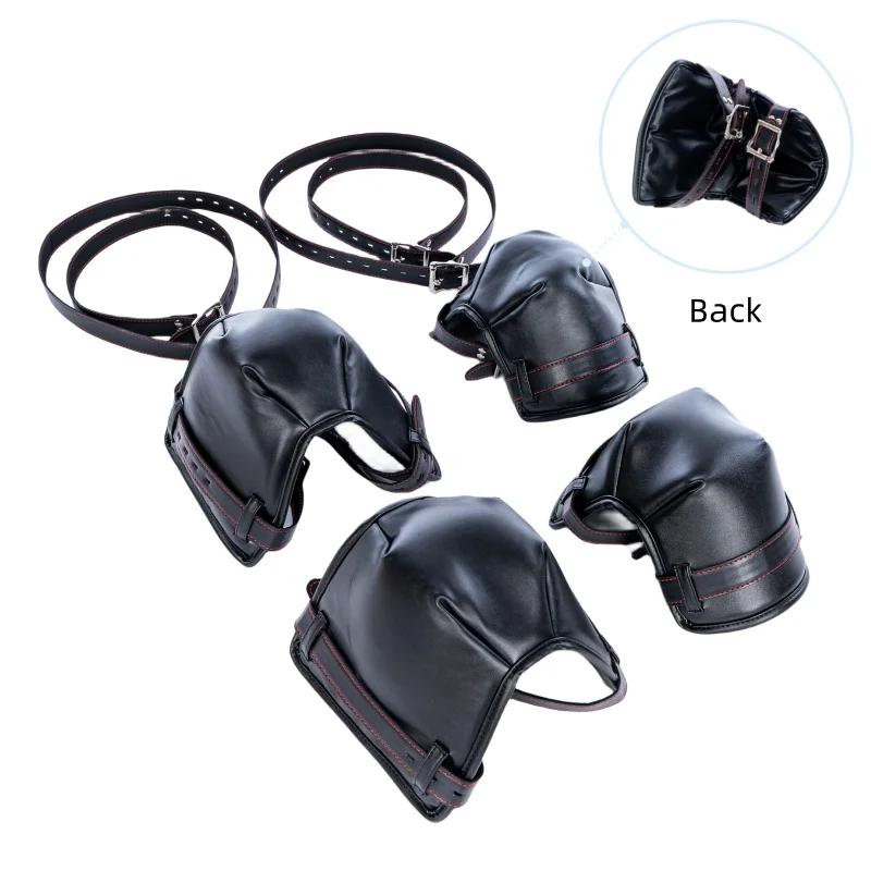 YSJBM BDSM Bondage Gears with Fetish Dog Slave Crawling Knee Elbow Cosplay Costume for Couple Restraint Binding Harness Sex Toys YSJBM BDSM Bondage Gears with Fetish Dog Slave Crawling Knee Elbow Cosplay Costume for Couple Restraint Binding Harness Sex Toys