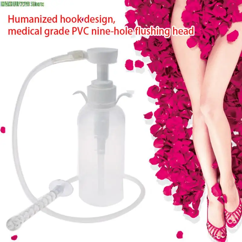 1PCS 300ML Rectal Syringe Clean Stream Anal Douche Enema Colon Cleaner Kit For Women