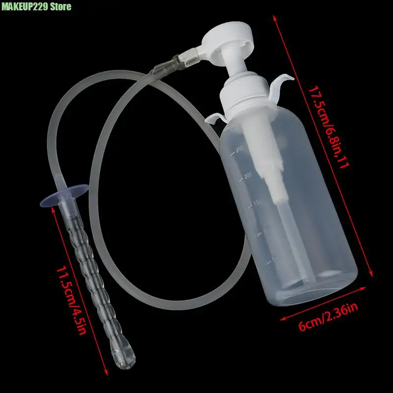 1PCS 300ML Rectal Syringe Clean Stream Anal Douche Enema Colon Cleaner Kit For Women