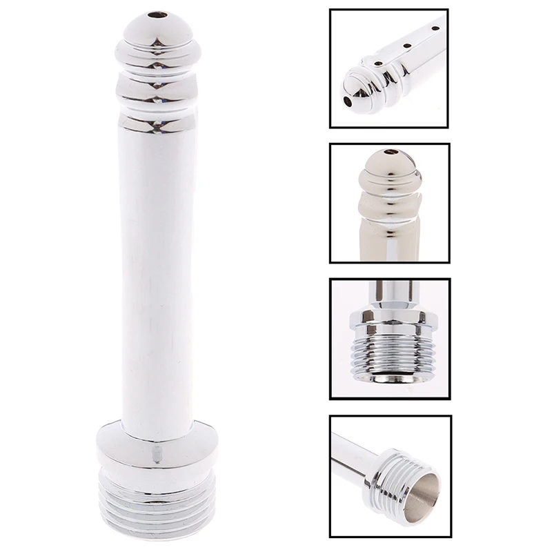 1PCS Anal Cleaning Shower Head Metal Anus Enema Vaginal Washing Douche Cleaner