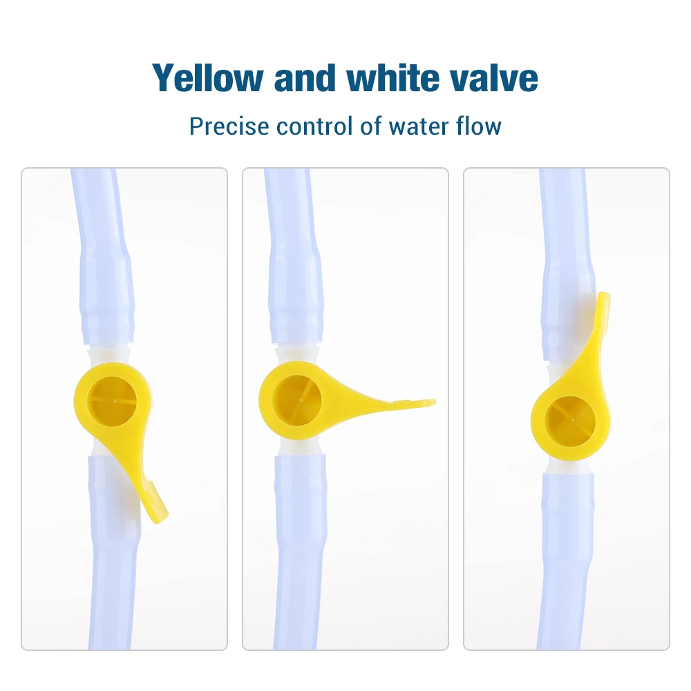 2L Enema Bag Kit Reusable Silicone Vaginal Anal Washing with 4 Nozzles Colon Cleansing Water Detoxified Health Care
