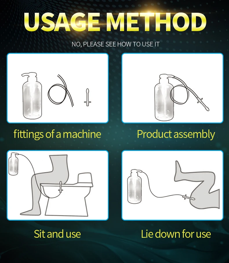 600ml Reusable Pressure Manual Enemas For Women Vaginal Douche Cleaner Anal Douche Vagina Cleaning Kit Cleansing For Women Men 600ml Reusable Pressure Manual Enemas For Women Vaginal Douche Cleaner Anal Douche Vagina Cleaning Kit Cleansing For Women Men