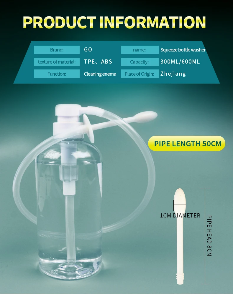 600ml Reusable Pressure Manual Enemas For Women Vaginal Douche Cleaner Anal Douche Vagina Cleaning Kit Cleansing For Women Men 600ml Reusable Pressure Manual Enemas For Women Vaginal Douche Cleaner Anal Douche Vagina Cleaning Kit Cleansing For Women Men