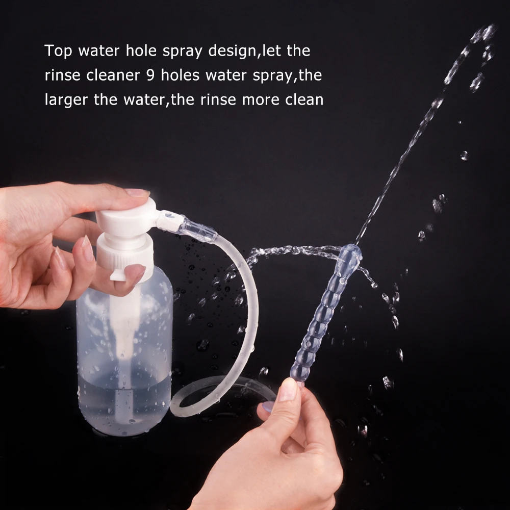 1PCS 600ML Rectal Syringe Clean Stream Anal Douche Enema Colon Cleaner Kit For Women Vaginal Clearner Anal Douche Enema Tool 1PCS 600ML Rectal Syringe Clean Stream Anal Douche Enema Colon Cleaner Kit For Women Vaginal Clearner Anal Douche Enema Tool