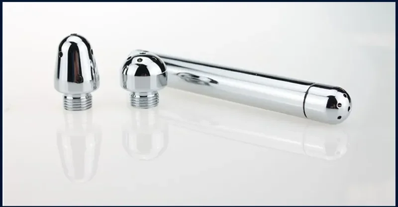 Stainless steel Bidet Faucets Rushed Anal Douche Shower Cleaning Enemator Enema Metal Anal Cleaner Butt Plugs Tap