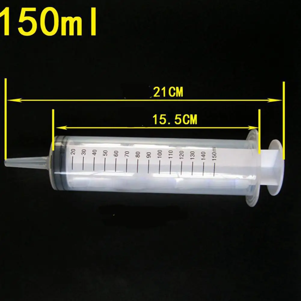 100mL / 150mL / 200mL Reusable Plastic Syringes Feeder Cleaning Douche Enema Nutrient Sterile Health Measuring Syringe Tools 100mL / 150mL / 200mL Reusable Plastic Syringes Feeder Cleaning Douche Enema Nutrient Sterile Health Measuring Syringe Tools
