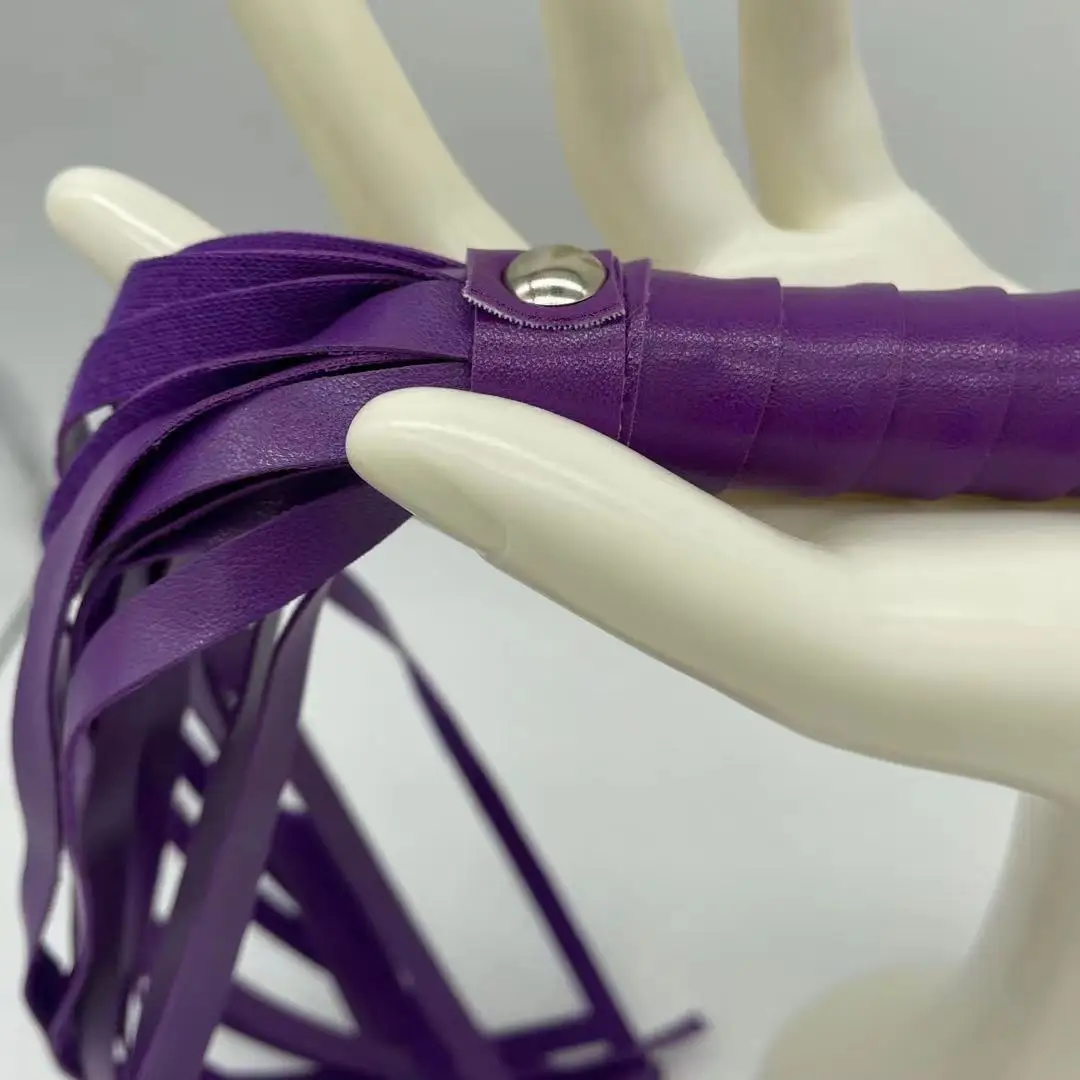 Slave Spanking Leather Cockring Flogger Braid Tails of Sex Toys Sexy Couples Flirt Games for Men Women Fetish Bdsm Bondage Whip