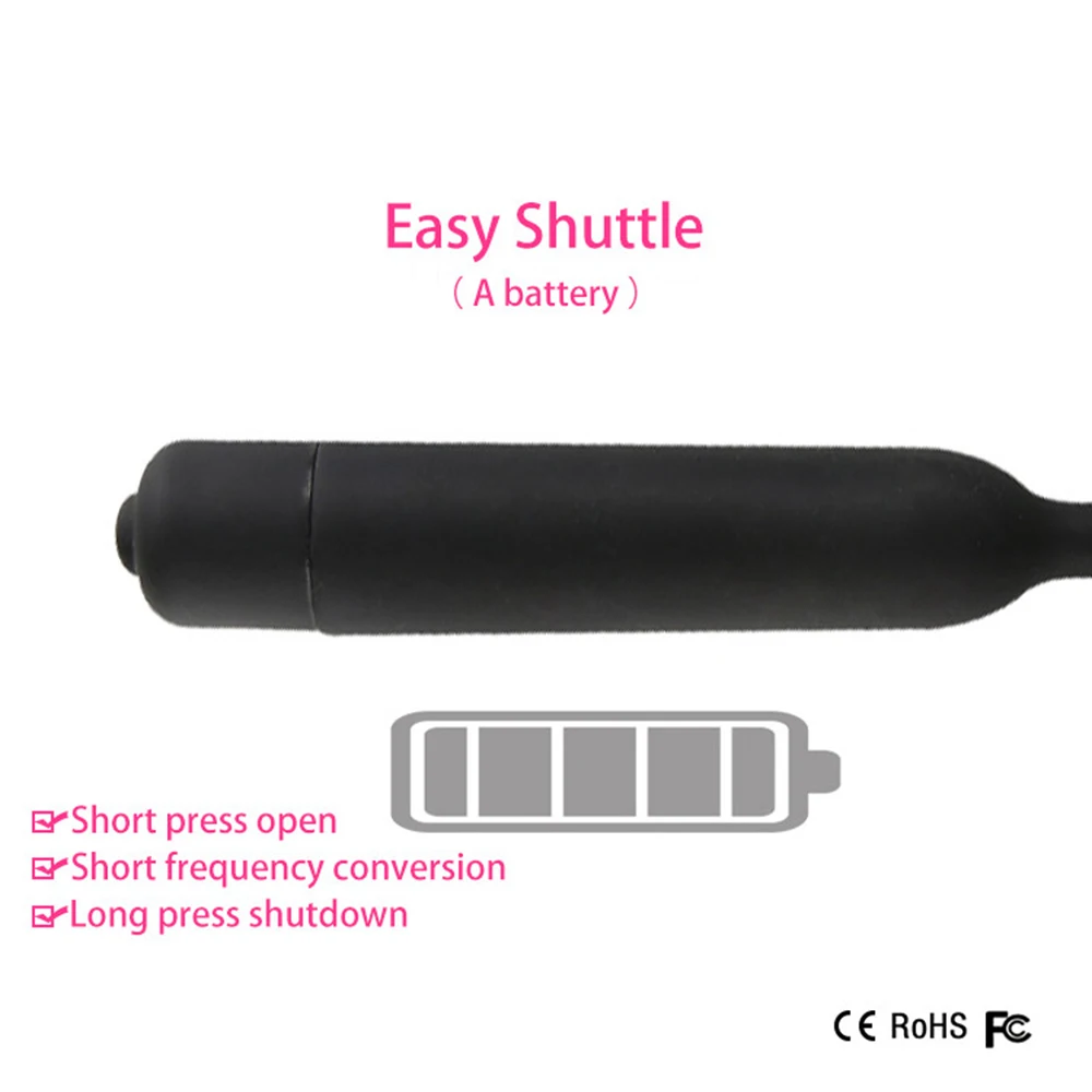 10 Frequency Urethral Vibrator Catheter Penis Plug Sex Toy for Men Vibrating Urethral Plug Penis Insertion Urethra Sound Dilator 10 Frequency Urethral Vibrator Catheter Penis Plug Sex Toy for Men Vibrating Urethral Plug Penis Insertion Urethra Sound Dilator