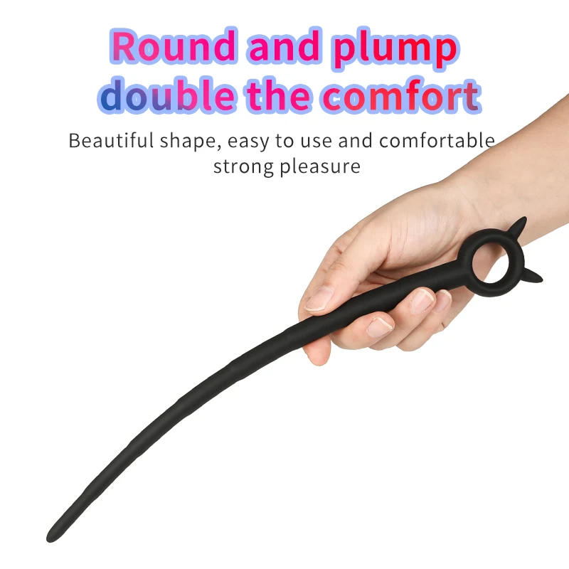 Silicone Horse Eye Stick Penis Plug Urethra Beads Urethral Stimulator Sounding Urethral Masturbation Climax Sex Toys for Men Silicone Horse Eye Stick Penis Plug Urethra Beads Urethral Stimulator Sounding Urethral Masturbation Climax Sex Toys for Men