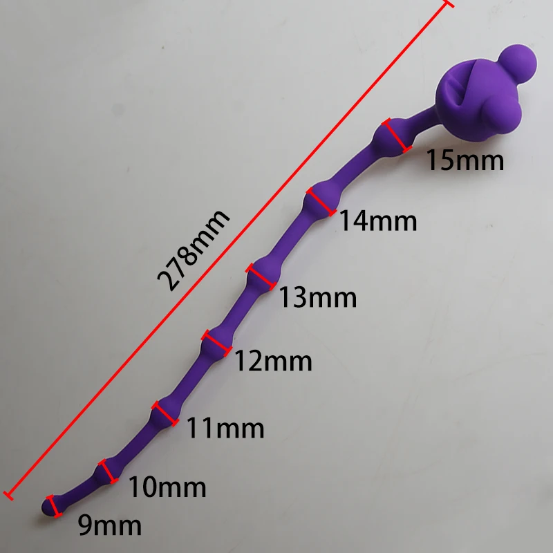 Silicone Penis Plug Sounding,Urethal inserts Men,Uretra Uretral Urethral Dilation Catheter,Urethra Dilator,Sex Toys for Man