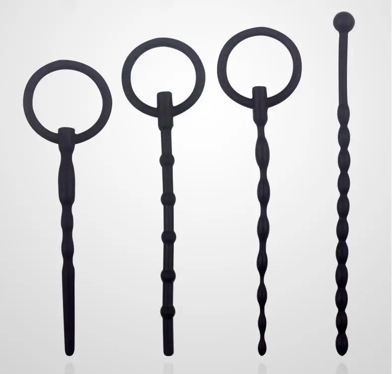 Silicone Urethra Catheter Penis Plug Tube Urethral Dilator Stretching Horse Eye Stimulation Adult Sex Toys for Men Masturbation