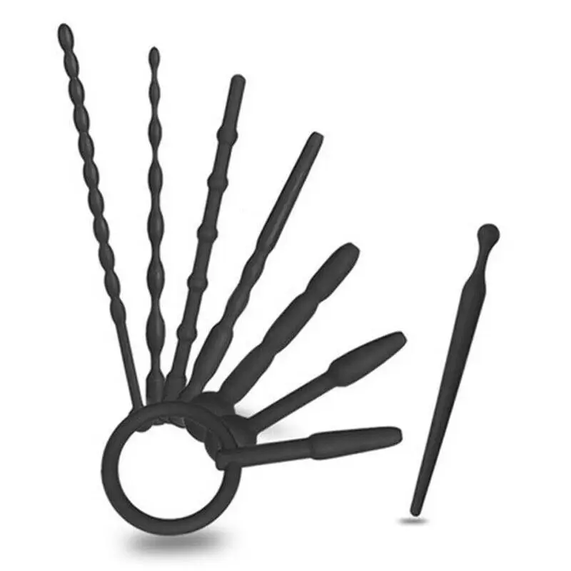 Silicone Urethra Catheter Penis Plug Tube Urethral Dilator Stretching Horse Eye Stimulation Adult Sex Toys for Men Masturbation