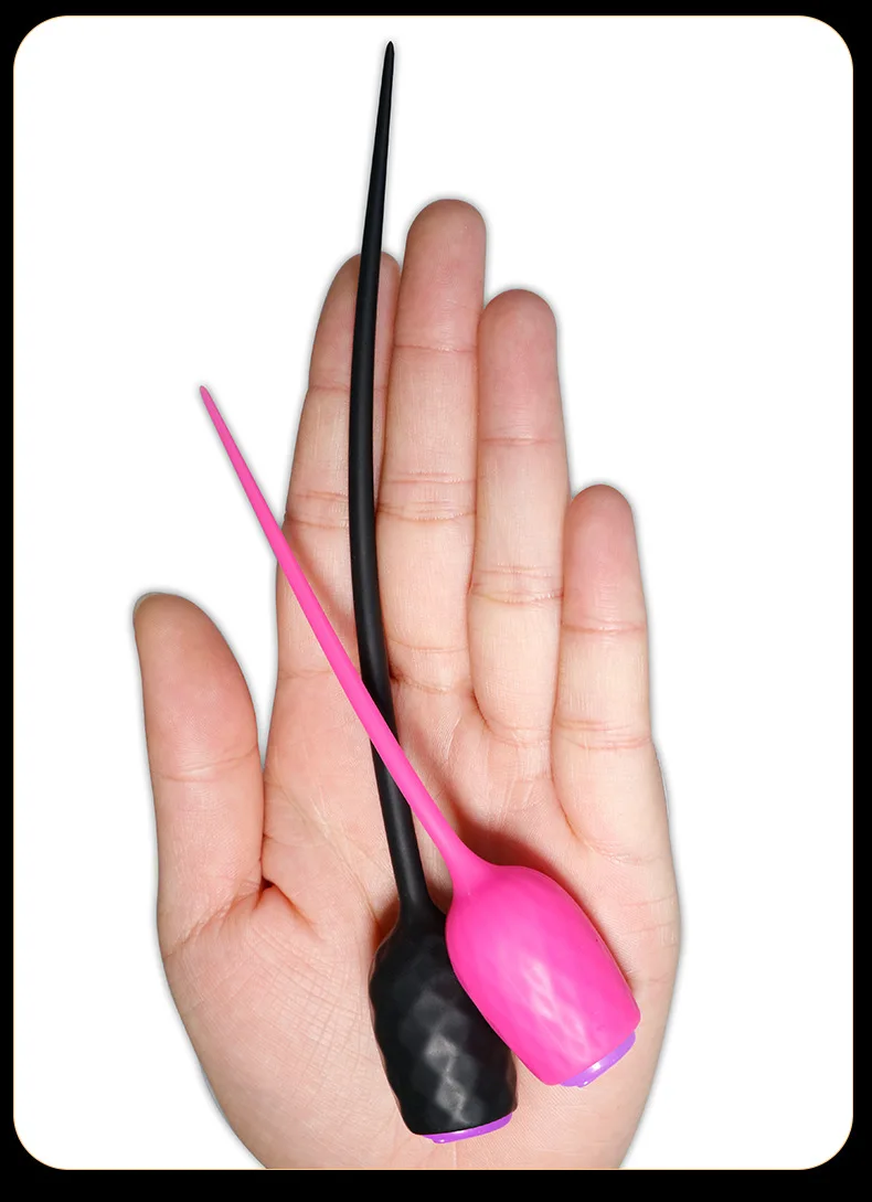 Male Penis Urethral Vibrator Ejaculation Delay Toy Urethral Catheter Penis Plug Cock Dilator Glans Prostate Stimulator Sex Toys