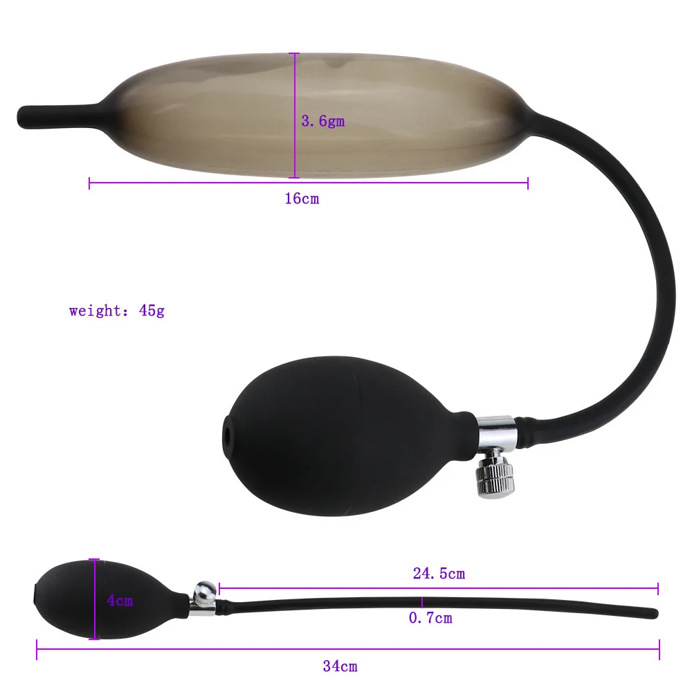 Inflatable Urethra Catheter Dilator Expandable Horse Eye Stick Silicone Penis Plug Masturbator BDSM Sex Toys For Men Gay Adult Inflatable Urethra Catheter Dilator Expandable Horse Eye Stick Silicone Penis Plug Masturbator BDSM Sex Toys For Men Gay Adult
