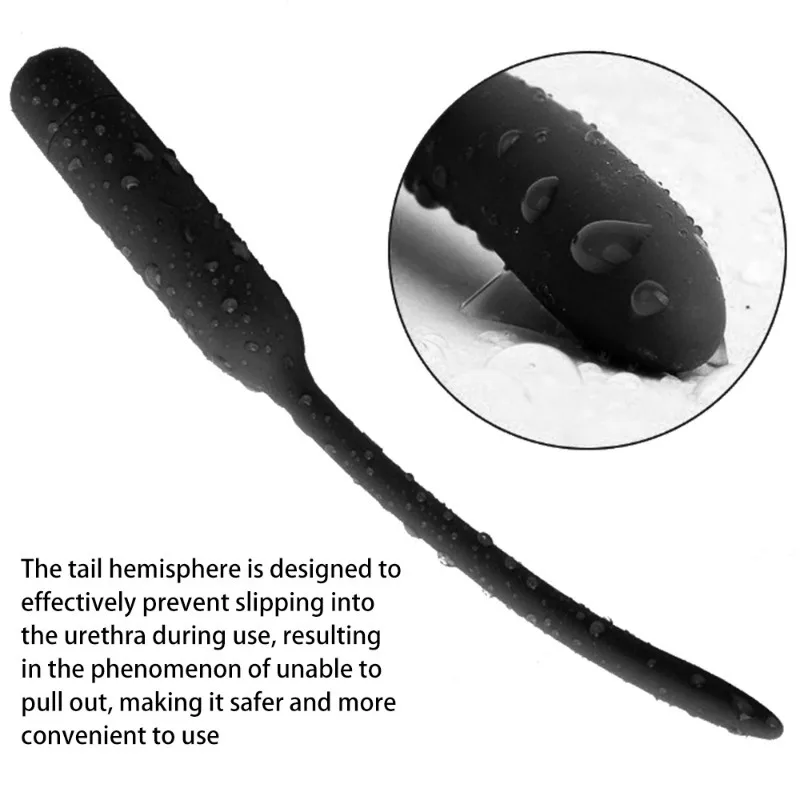 Male Urethral Vibrator 10 Frequency Vibrating Urethra Stimulation Penis Plug Insertion Urethra Sound Dilator Sex Toy for Man Gay Male Urethral Vibrator 10 Frequency Vibrating Urethra Stimulation Penis Plug Insertion Urethra Sound Dilator Sex Toy for Man Gay