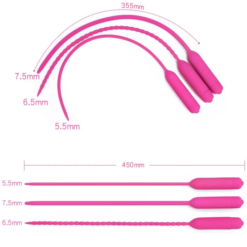 Male Urethral Vibrator 10 Frequency Vibrating Urethra Stimulation Penis Plug Insertion Urethra Sound Dilator Sex Toy for Man Gay Male Urethral Vibrator 10 Frequency Vibrating Urethra Stimulation Penis Plug Insertion Urethra Sound Dilator Sex Toy for Man Gay