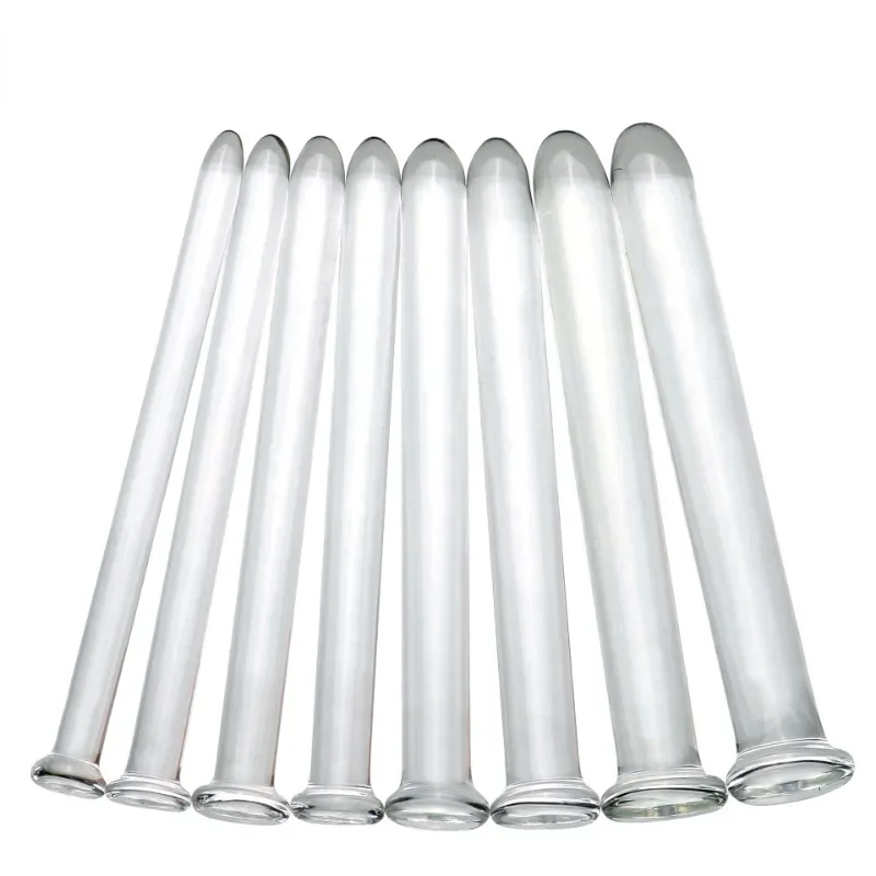Urethral Dilation Massage Glass Horse Eye Rod Urethral Stimulator Expander Penis Plug Fetish SexToy For Men Masturbator 8 Size