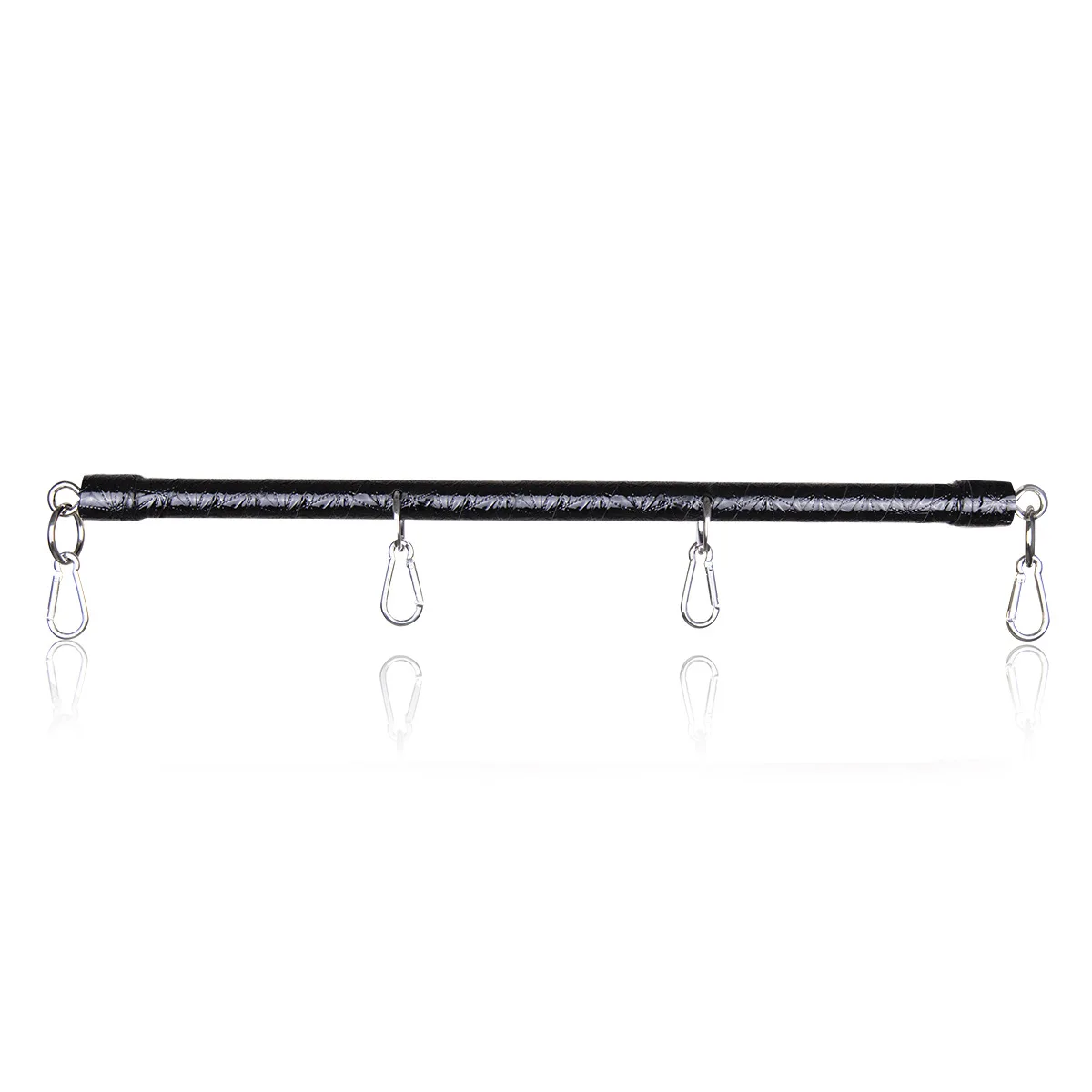 PU Leather Metal Steel Spreader Bar BDSM Bondage Handcuffs Wrist Ankle Accessory Restraint Slave Cosplay Set Sex Toys for Couple