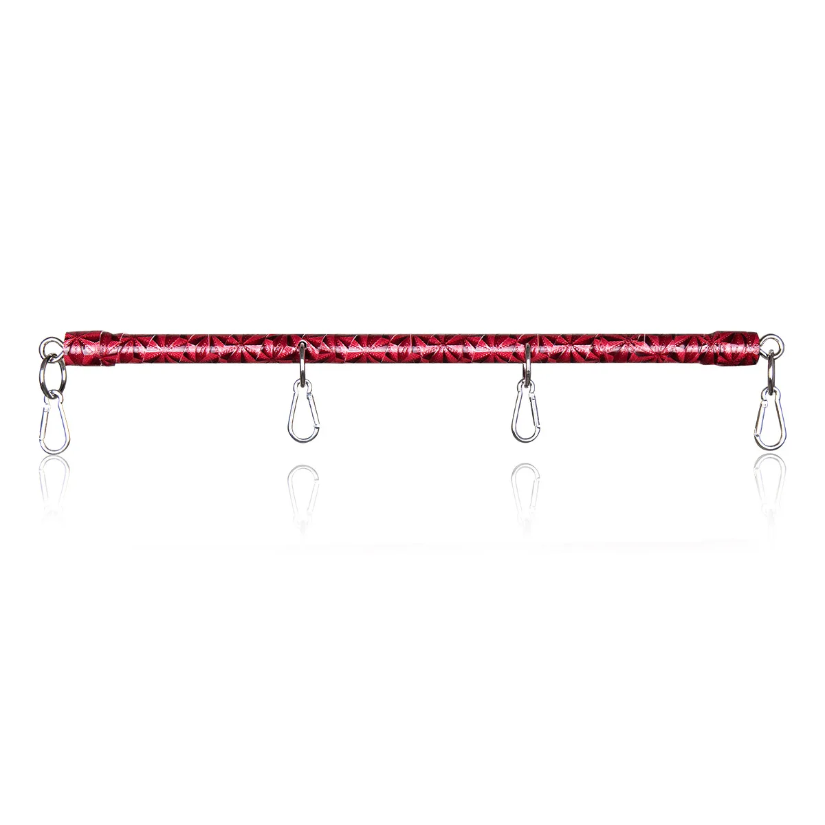 PU Leather Metal Steel Spreader Bar BDSM Bondage Handcuffs Wrist Ankle Accessory Restraint Slave Cosplay Set Sex Toys for Couple
