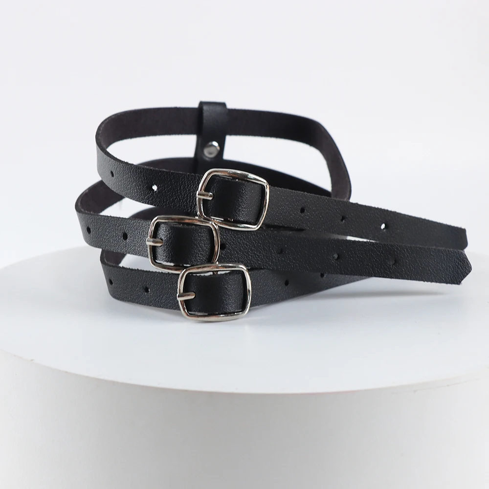 Fashion Jewelry Black Leather Round Choker Simple Temperament Necklace For Women Sexy Vintage Charm Round Gothic Collar Necklace Fashion Jewelry Black Leather Round Choker Simple Temperament Necklace For Women Sexy Vintage Charm Round Gothic Collar Necklace