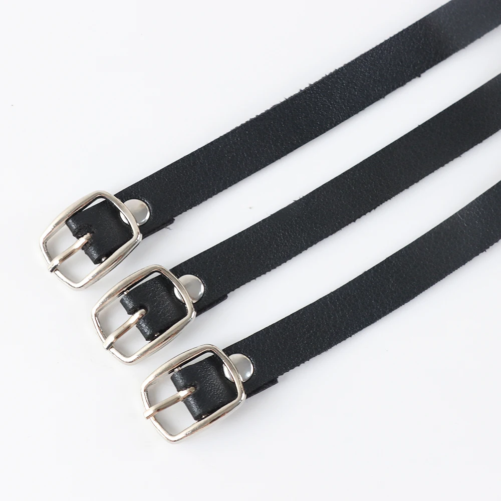 Fashion Jewelry Black Leather Round Choker Simple Temperament Necklace For Women Sexy Vintage Charm Round Gothic Collar Necklace Fashion Jewelry Black Leather Round Choker Simple Temperament Necklace For Women Sexy Vintage Charm Round Gothic Collar Necklace