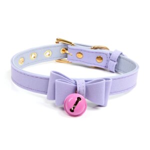 Lovely Small Bell Choker Cat Cosplay Collar Sexy Accessories Fetish Women Sexy Cosplay Tools Adult Flirting Games Slave Collar