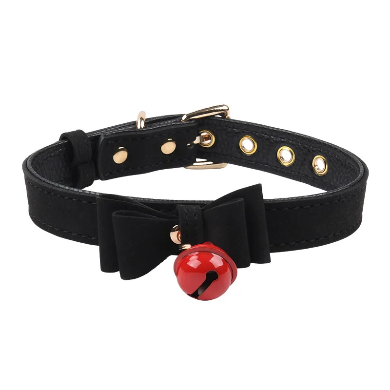 Lovely Small Bell Choker Cat Cosplay Collar Sexy Accessories Fetish Women Sexy Cosplay Tools Adult Flirting Games Slave Collar Lovely Small Bell Choker Cat Cosplay Collar Sexy Accessories Fetish Women Sexy Cosplay Tools Adult Flirting Games Slave Collar